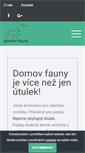 Mobile Screenshot of domovfauny.cz